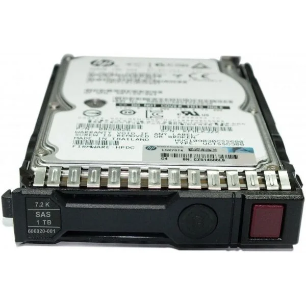 HPE MM1000FBFVR 1TB 7.2kRPM 2.5in DP SAS-6G Midline G4-G7 HDD 605832-002