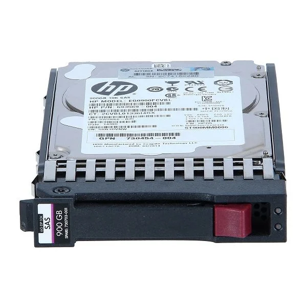 HP MSA2 900-GB 6G 10K 2.5 DP ENT SAS 730703-001 Hard Drive Hot Plug
