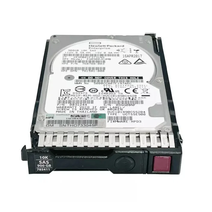 HP Proliant Hard Drive G8-G10 900-GB 12G 10K 2.5 SAS 785411-001