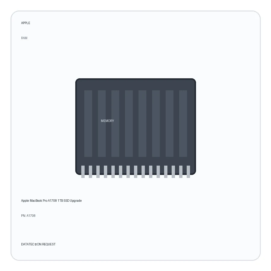Apple MacBook Pro A1708 1TB SSD Upgrade