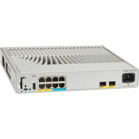 Cisco Catalyst 9200CX 4-port mGig and 4-port 1G, 2x10G, UPOE, Network Advantage C9200CX-8UXG-2X-A