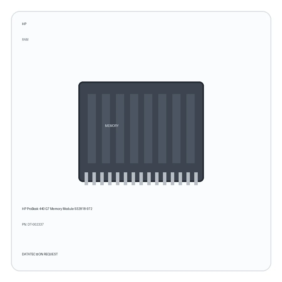 HP ProBook 440 G7 Memory Module 932818-972