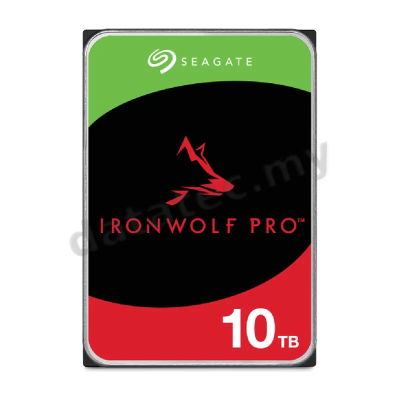 ST10000NT001 Seagate IronWolf Pro 10TB SATA 7200 RPM Internal Hard Drive, New | Malaysia