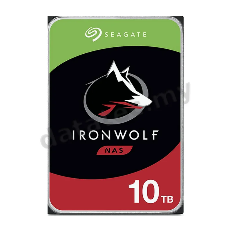 ST10000VN000 Seagate IronWolf 10TB SATA 7200 RPM Internal Hard Drive, New | Malaysia