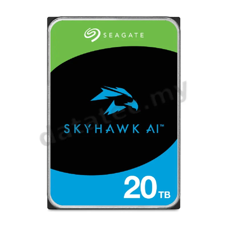 ST20000VE003 Seagate SkyHawk AI 20TB SATA 7200 RPM Internal Hard Drive, New | Malaysia