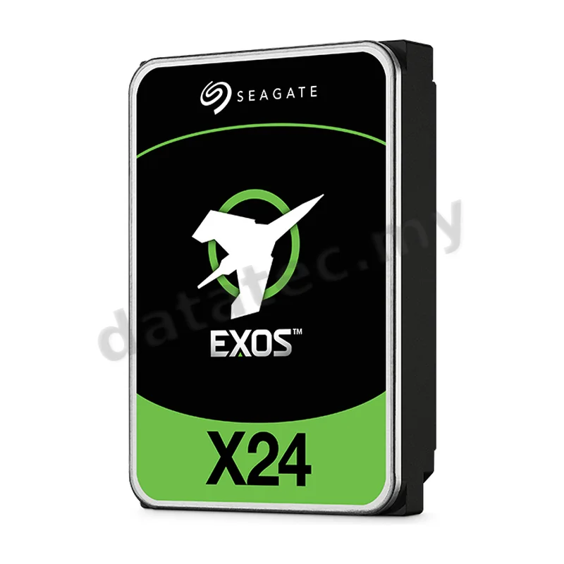 ST24000NM007H Seagate Exos X24 512E/4Kn 24TB SAS 7200 RPM 3.5" Internal Hard Drive, New | Malaysia