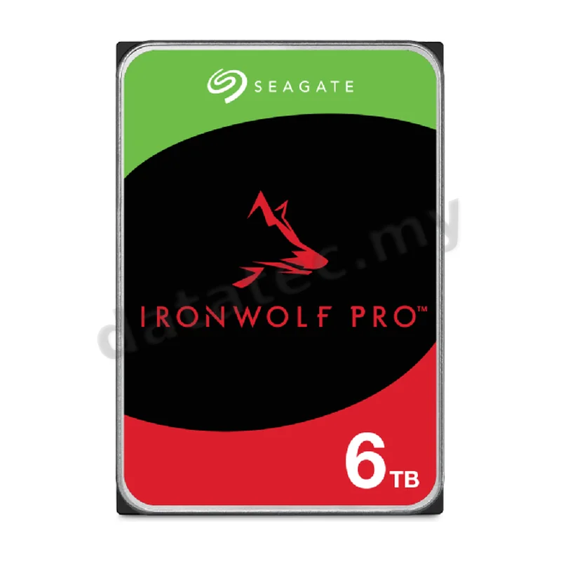 ST6000NT001 Seagate IronWolf Pro 6TB SATA 7200 RPM Internal Hard Drive, New | Malaysia