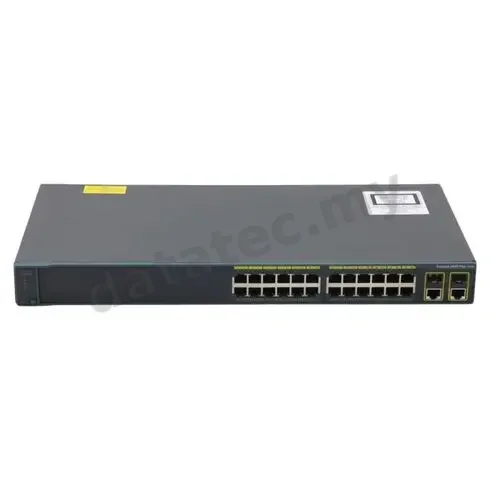 WS-C2960+24TC-L Cisco Catalyst 2960-Plus 24-Port 10/100 Switch, 2 Dual-Purpose Uplinks, LAN Base, Refurbished | Malaysia